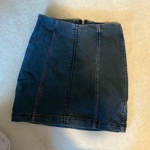Free People High Waisted Mini Skirt